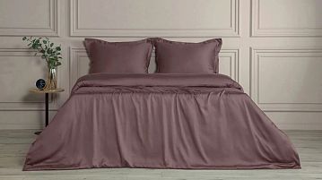 Комплект постельного белья Solid Tencel, цвет Макиато
