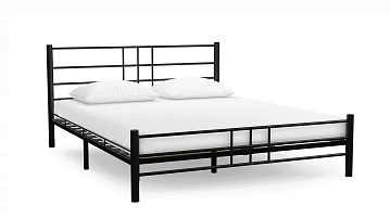 Кровать металлическая Chris, цвет черный