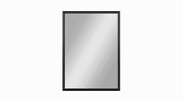 Зеркало Rima 70x50, цвет Черный