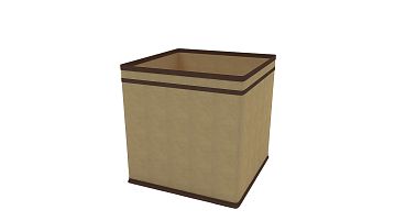 Коробка-куб Классик new 22*22*22 см цвет бежевый