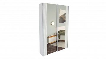 Гардеробная Keep (Кип), слайдинг, модуль 075*236*035, набор 3, цвет Белый + Дверь МДФ 2.2 Белый