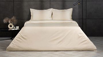 Комплект постельного белья без простыни Home Крем-брюле