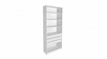 Гардеробная Keep (Кип), модуль 100*236*35, набор 3, Белый