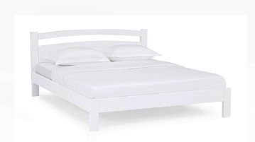 Кровать из массива Viola, цвет Белый фактурный