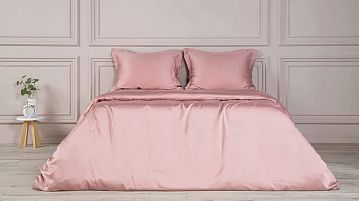 Комплект постельного белья Solid Tencel, цвет Розовое золото